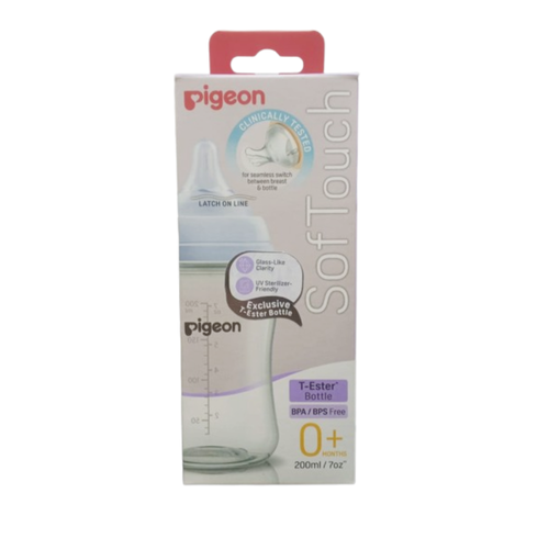 PIGEON FEEDING BOTTLE SOFT TOUCH 0M+ 200 ML 79444