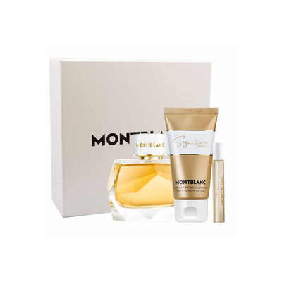 MONT BLANC SIGNATURE ABSOLUE FOR WOMEN 3PC GIFT SET