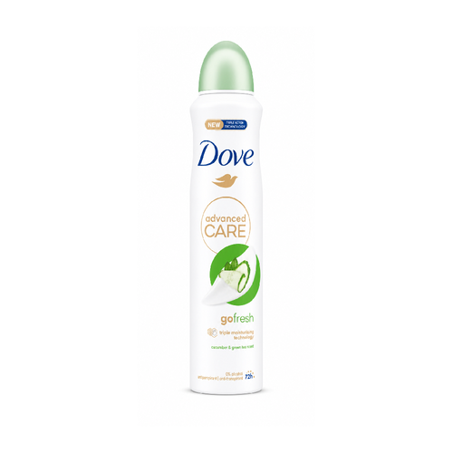 DOVE DEODORANT GO FRESH CUCUMBER & GREEN TEA SCENT 250 ML