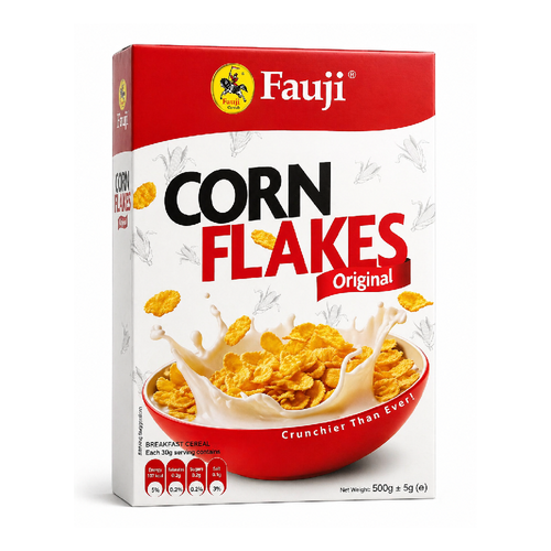 FAUJI CEREAL CORN FLAKES 500 GM