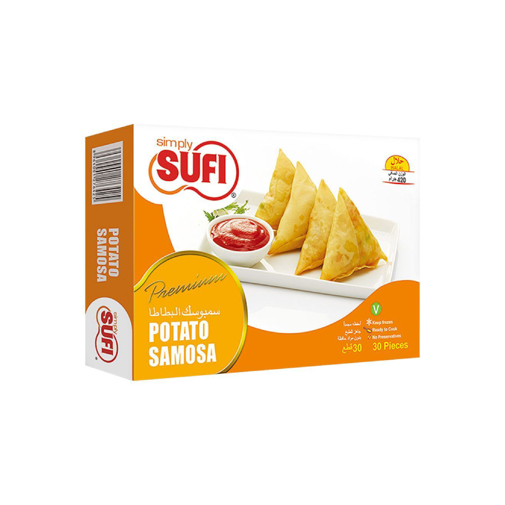 SUFI POTATO SAMOSA 30 PCS 420 GM