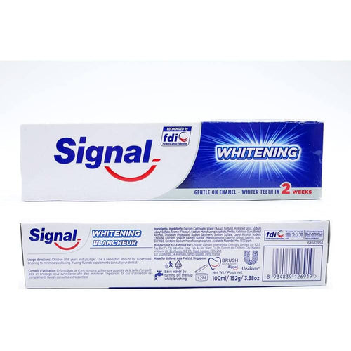 SIGNAL TOOTH PASTE WHITENING 100 ML