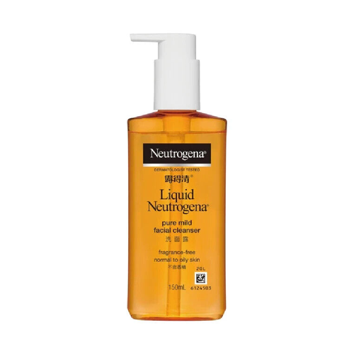 NEUTROGENA LIQUID PURE MILD FACE CLEANCER PUMP 150ML