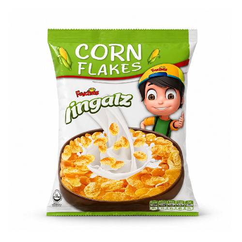 FUNCHIES MINGALZ CORN FLAKES 125GM
