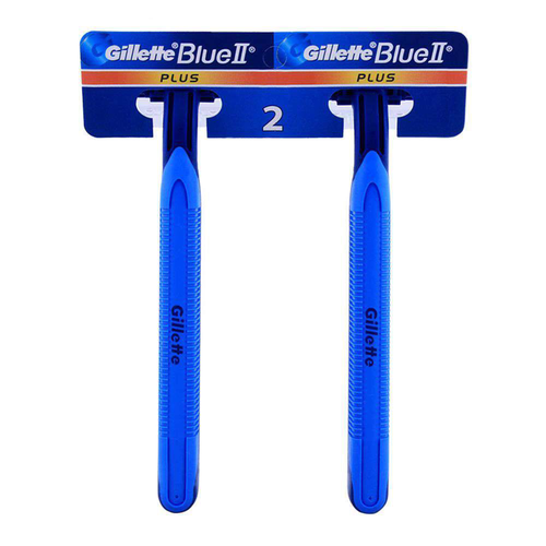 GILLETTE BLUE II PLUS RAZOR 2PC