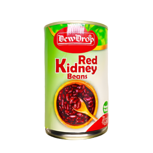 DEW DROP RED KIDNEY BEANS TIN 380 GM