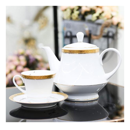 TEA SET 24 PC NORITAKE REGENT GOLD 4332