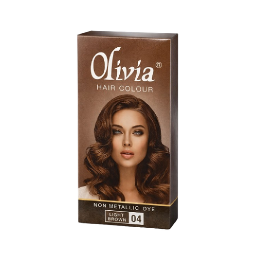 OLIVIA HAIR COLOR LIGHT BROWN 04 PC