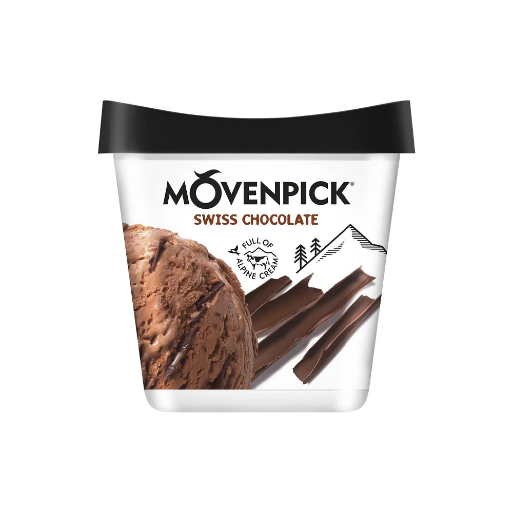 MOVENPICK ICE CREAM SWISS CHOCOLATE 500ML