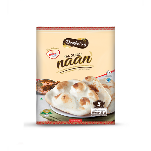 DAWN DAUGHSTORY TANDORI NAAN 5PCS