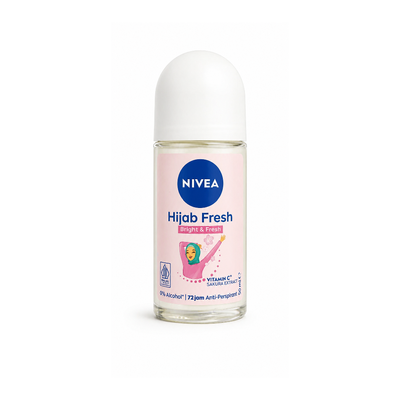 NIVEA ROLL ON HIJAB FRESH BRIGHT FRESH 72H 50 ML
