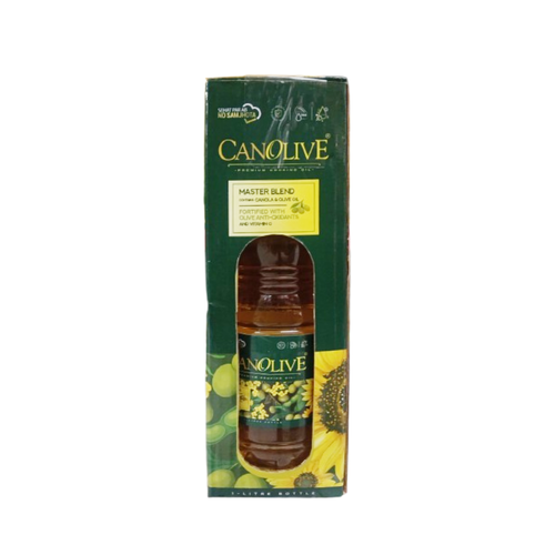 CANOLIVE PREMIUM CANOLA OIL BOTTLE 1 LTR