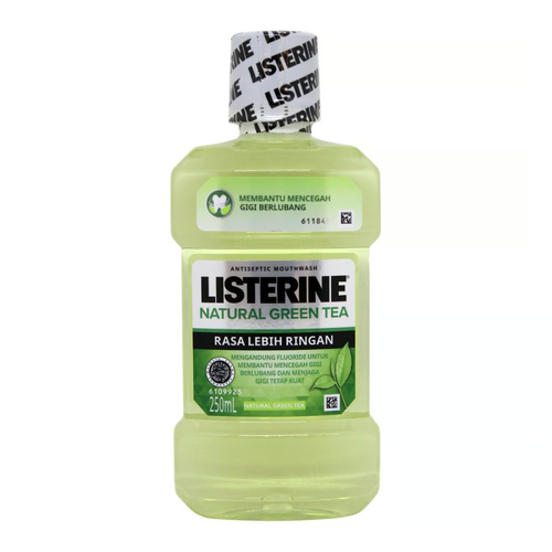 LISTERINE MOUTH WASH NATURAL GREEN TEA 500 ML