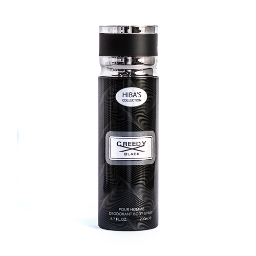 HIBAS COLLECTION DEODORANT CREEDY BLACK 200 ML