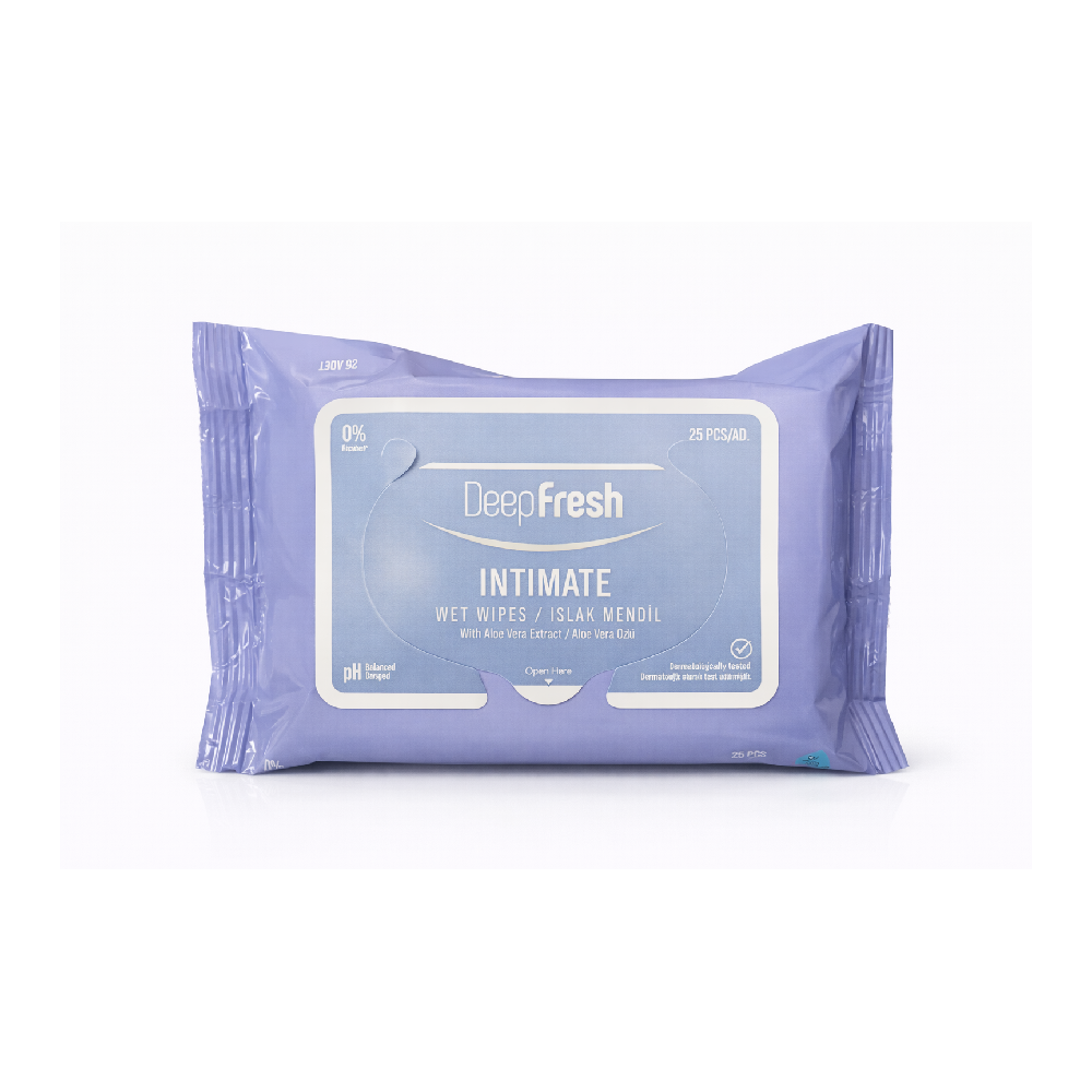 DEEP FRESH INTIMATE WET WIPES 25PCS