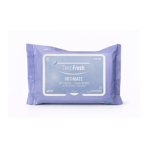DEEP FRESH INTIMATE WET WIPES 25PCS