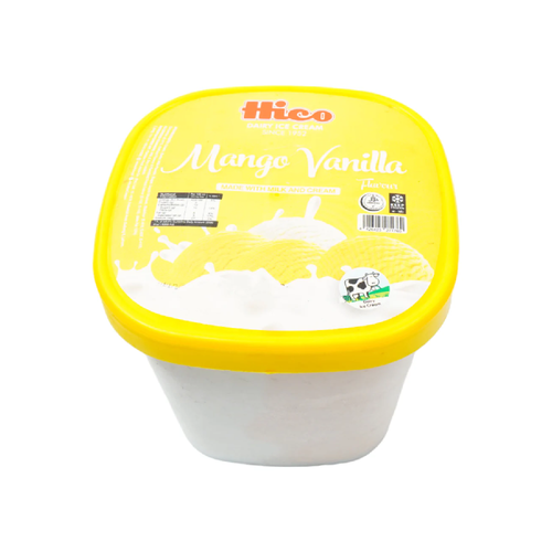 HICO 2IN1 MANGO AND VANILLA ICE CREAM 1.5 LTR