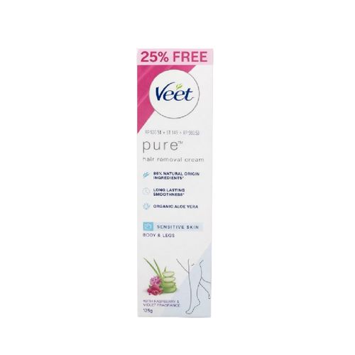 VEET HAIR REMOVAL CREAM SENSITIVE SKIN ALOE VERA 100 GM