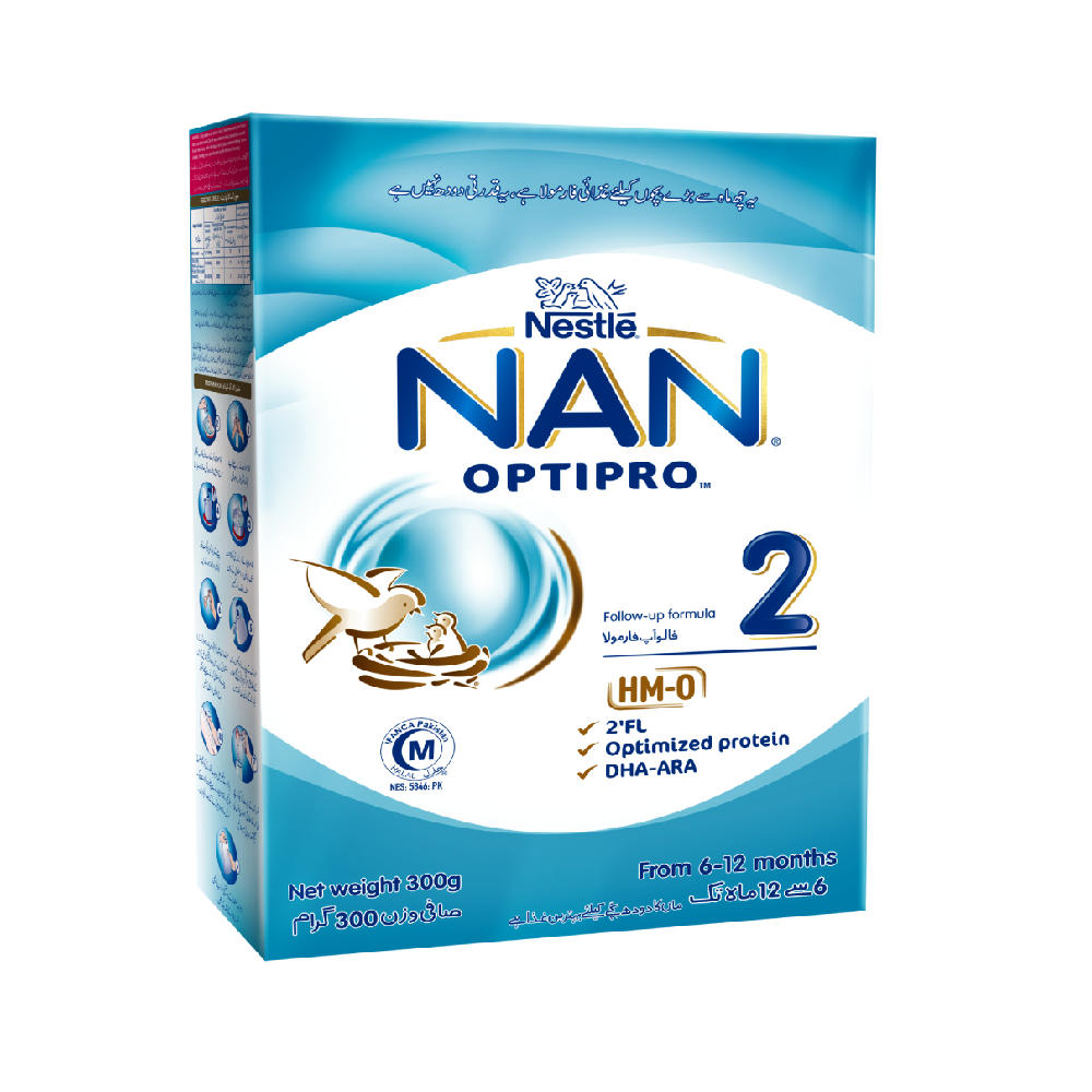 NESTLE MILK POWDER NAN 2 OPTIPRO 300 GM