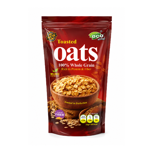 ECO ROLLED OATS 500 GM