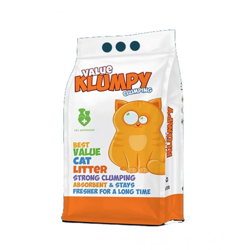KLUMPY CAT LITTER VALUE CLUMPING 5 LTR