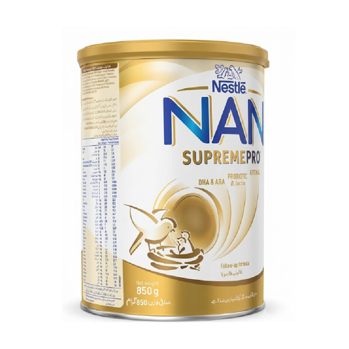 NESTLE NAN 2 SUPREMEPRO MILK POWDER TIN 850 GM
