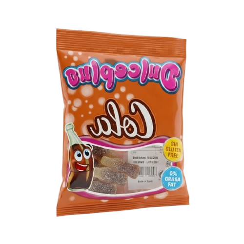 DULCEPLUS COLA BOTTLES JELLY100 GM