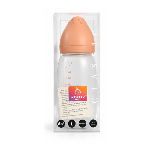 ROOTS NATURAL ANTI COLIC FEEDER 6MONTHS LARGE J1013 310ML