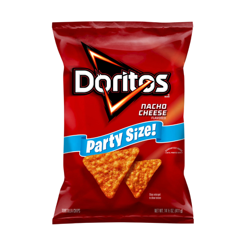 DORITOS CHIPS NACHO CHEESE FLAVOURED 311.8 GM