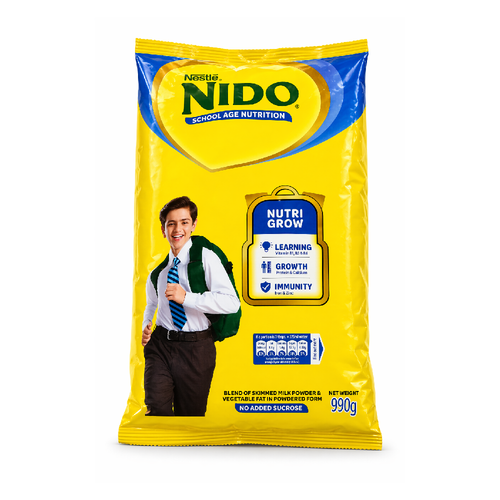 NESTLE NIDO FORTIGROW SCHOOL AGE POUCH 900 GM