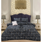 FEATHER 4 PCS QUILTED BED SPRED