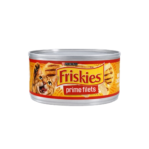 PURINA FRISKIES CAT FOOD CHICKEN IN GRAVY FILETS 156 GM