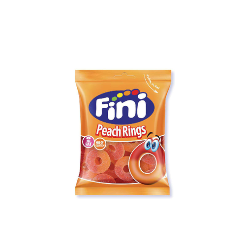 FINI JELLY PEACH RINGS 75 GM