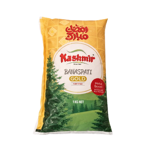 KASHMIR BANASPATI GHEE POUCH 1 KG