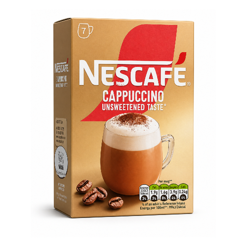 NESCAFE GOLD COFFEE CAPPUCCINO UNSWEETENED 99.4 GM