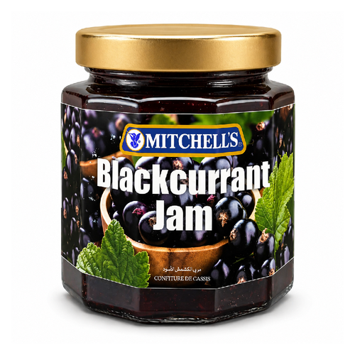 MITCHELLS JAM BLACKCURRANT 300 GM