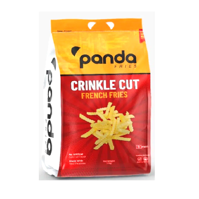 PANDA CRINKLE CUT FRENCH FRIES 1KG