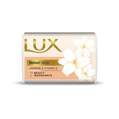 LUX SOAP VELVET GLOW JASMINE VITAMIN C GLYCERIN 128 GM