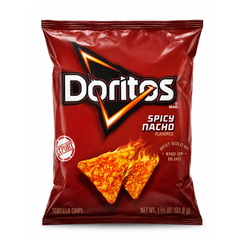 DORITOS CHIPS SPICY NACHO 31.8 GM