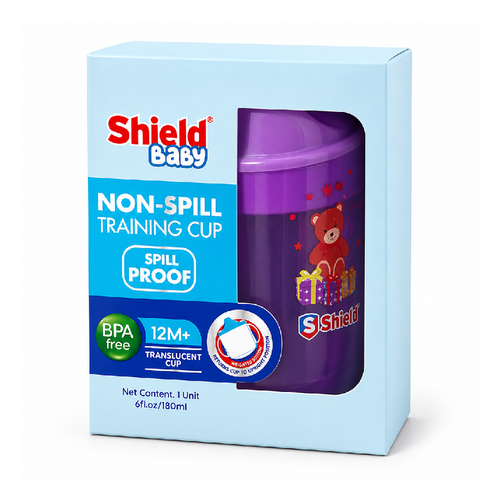 SHIELD NON SPIL TRAINING CUP 180 ML