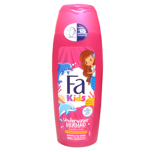 FA KIDS SHOWER GEL AND SHAMPOO 250 ML