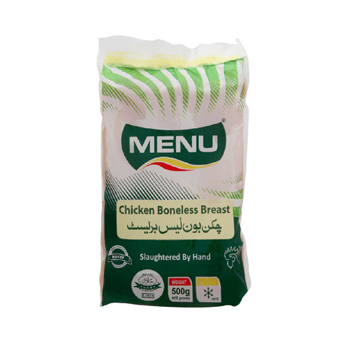 MENU CHICKEN BREAST BONELESS 1KG