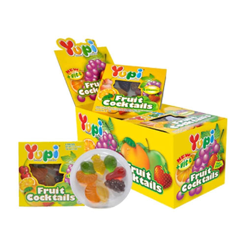 YUPI JELLY FRUIT COCKTAILS 15 GM