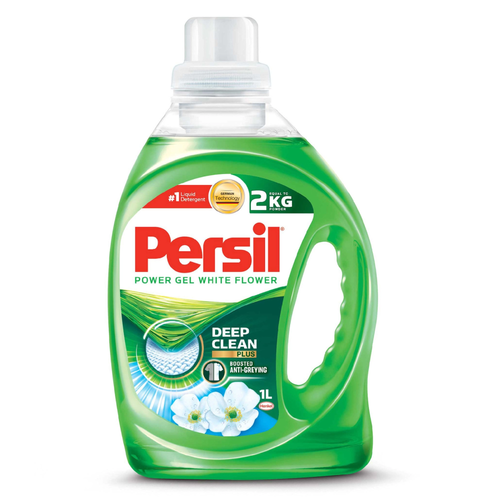 PERSIL WASHING POWER GEL DEEP CLEAN WHITE FLOWER 1 LTR