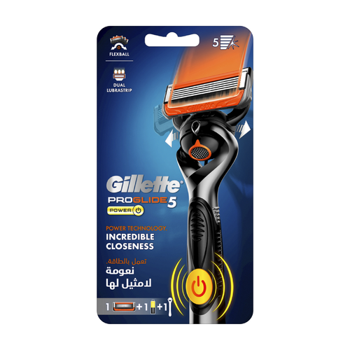 GILLETTE FUSION PROGLIDE POWER WITH FLEX BALL
