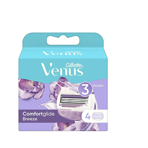 GILLETTE VENUS COMFORT GLIDE BREEZE 4 CARTRIDGES PACK