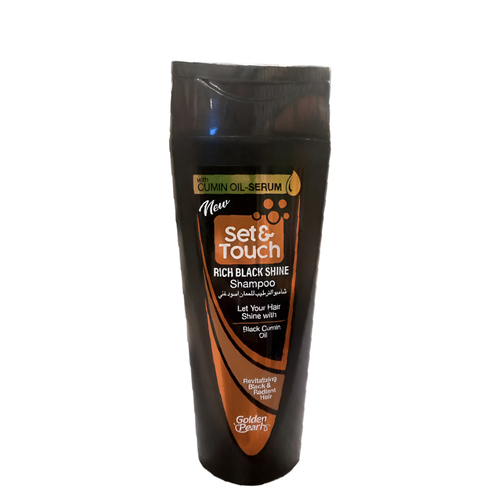 GOLDEN PEARL RICH BLACK SHINE SHAMPOO 400 ML