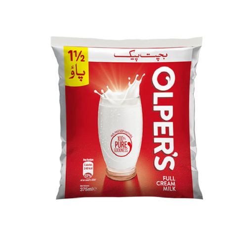 OLPERS FULL CREAM MILK POUCH 375 ML