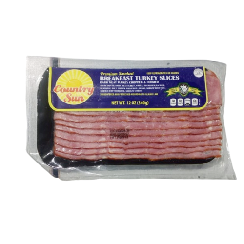 TURKEY SLICE KAFE BREAKFAST SLICES 340 GM