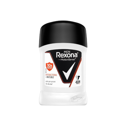 REXONA MEN DEO STICK ANTIBACTERIAL INVISIBLE 40 GM